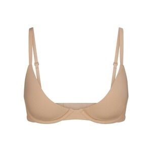 Skims Fits Everybody Scoop Plunge Bra - NWT - Clay - 32c